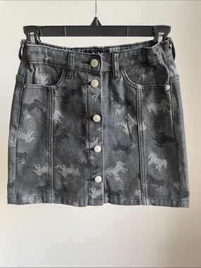 Molo “Giddy Up” denim skirt, 10Y